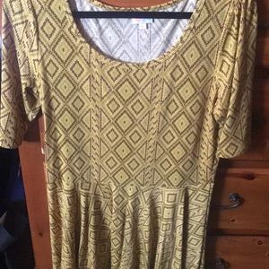 LuLaRoe Nicole dress xl